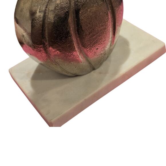 Maisey Mae Stacked Silver Jack O’ Lantern Candle Holder – New - Picture 4 of 4